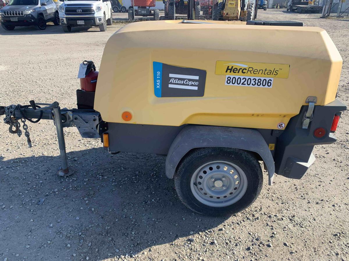 2018 Atlas Copco XAS110T4F