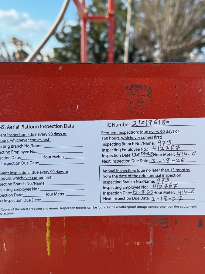 2016 Skyjack SJ4632-6