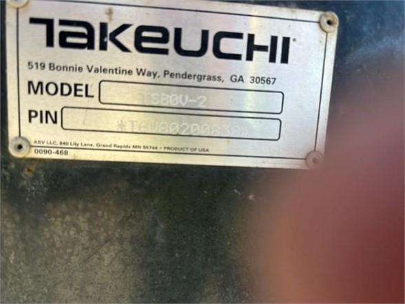 2016 Takeuchi TS80V