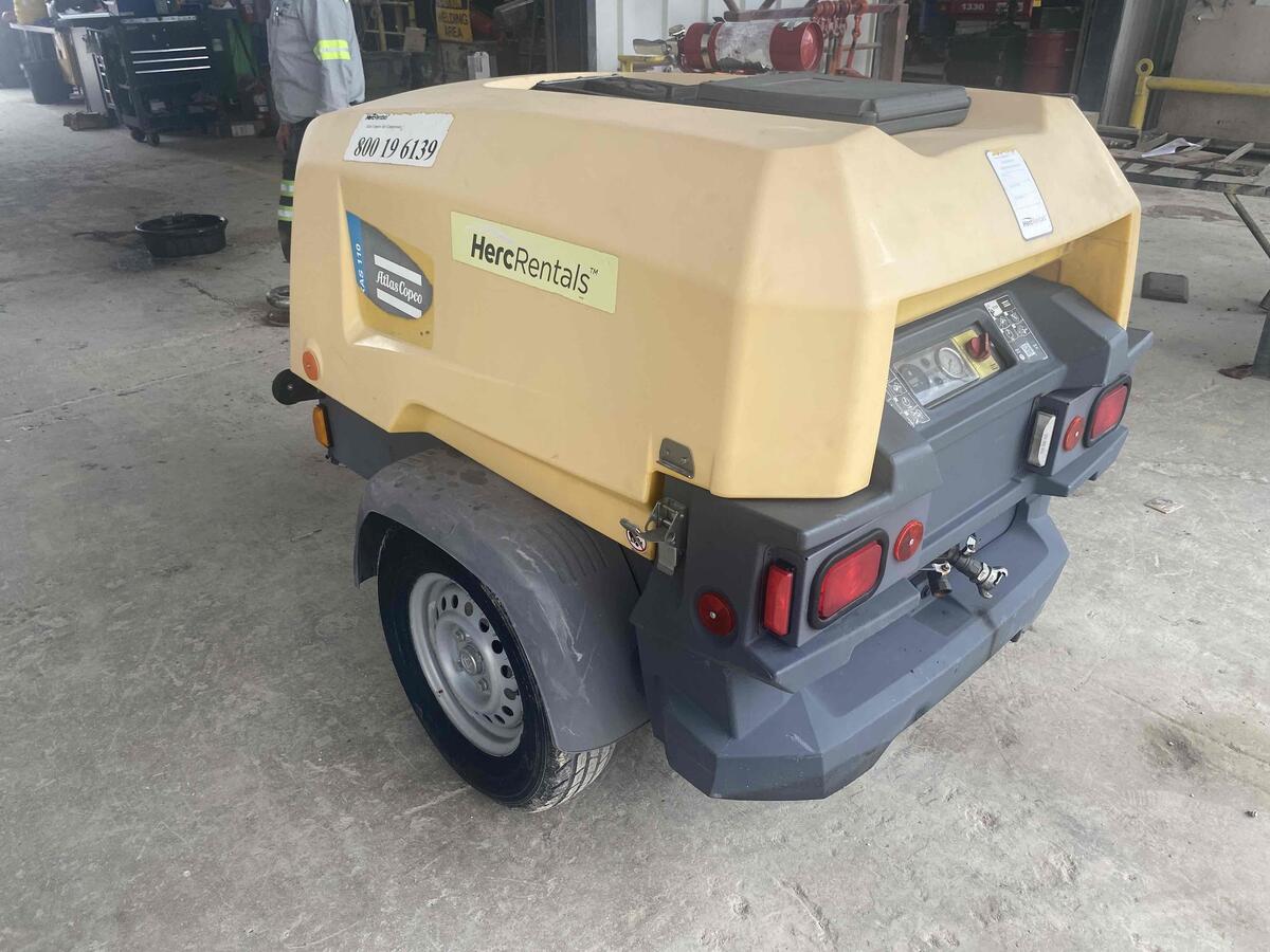 2018 Atlas Copco XAS110T4F-5