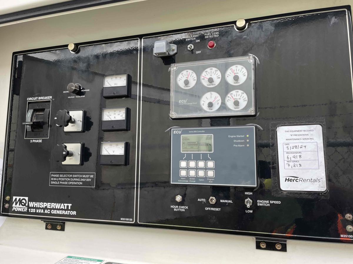 2016 Multiquip DCA125SSIU4F-7