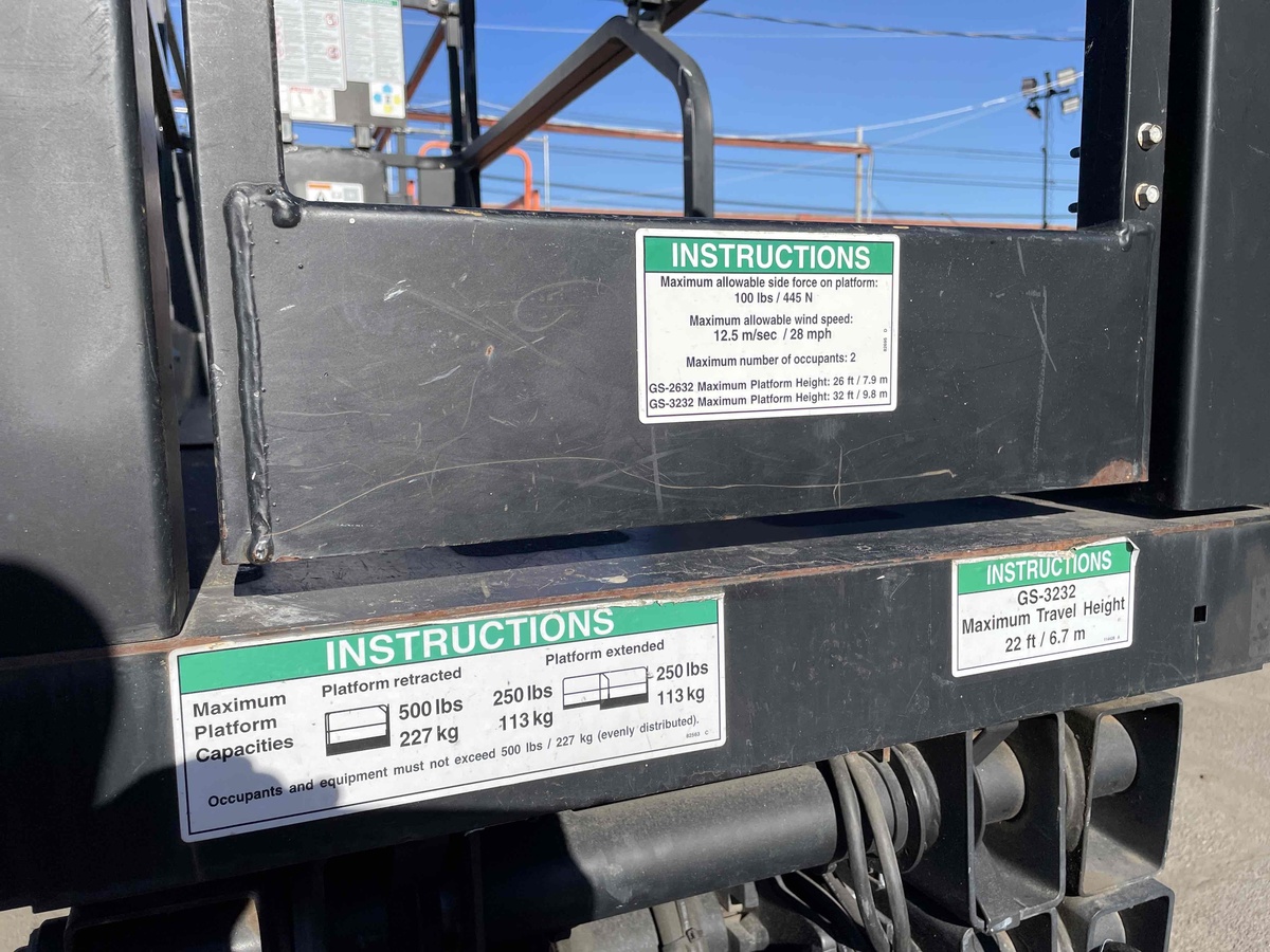 2018 Genie GS-3232-5