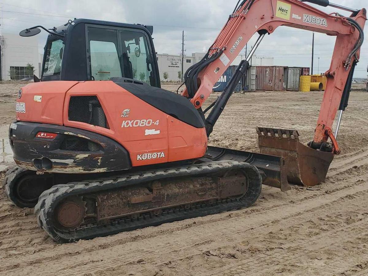 2018 Kubota KX080-4