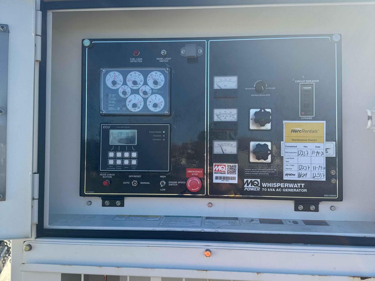 2020 Multiquip DCA-70SSU4F