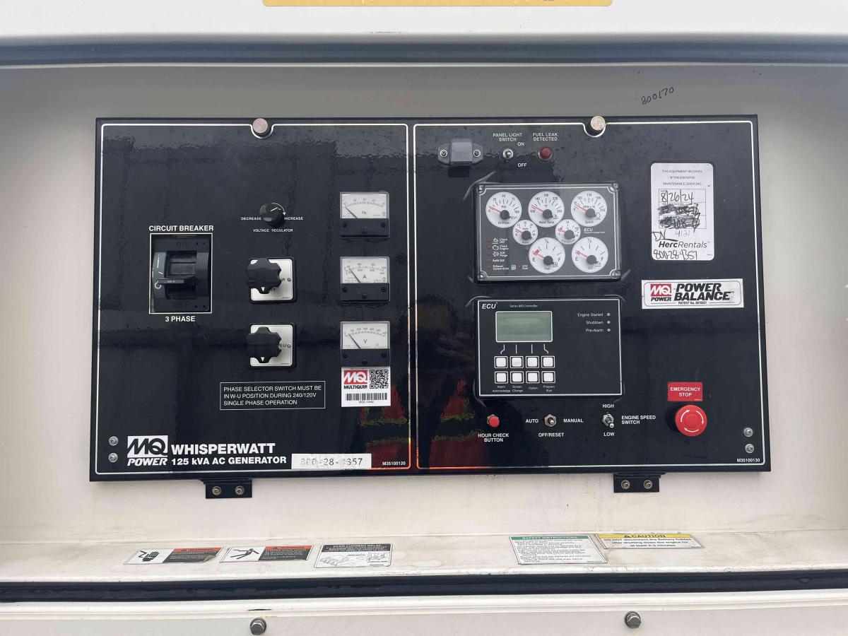 2020 Multiquip DCA125SSIU4F
