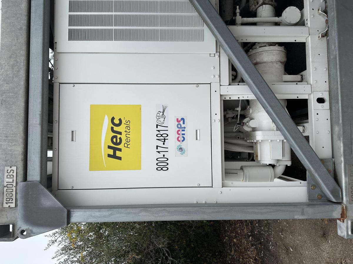 2017 Caps 200 Ton Portable Air Cooled Chiller