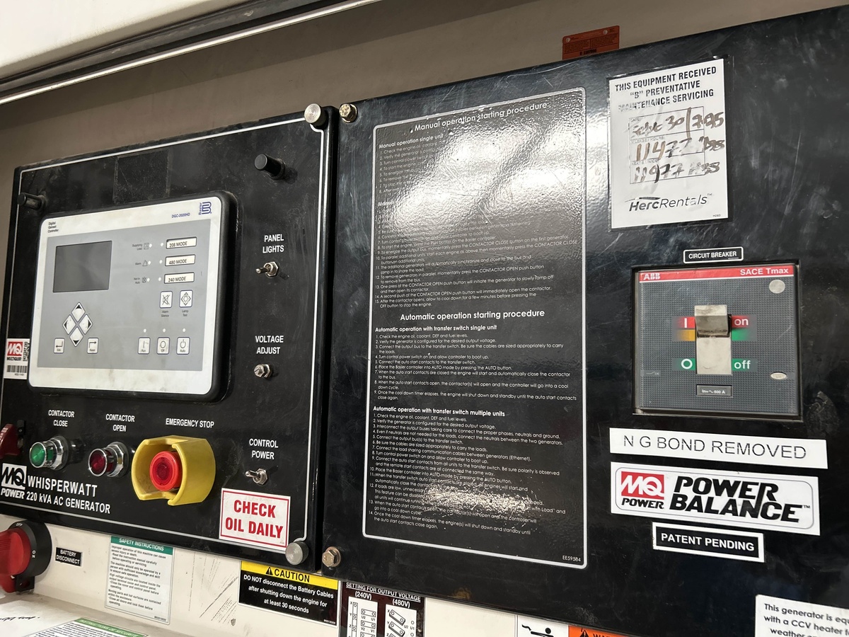 2019 Multiquip DCA220SSJU4F2-4