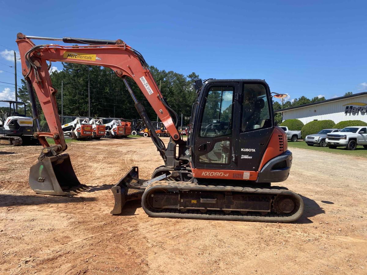 2019 Kubota KX080-4