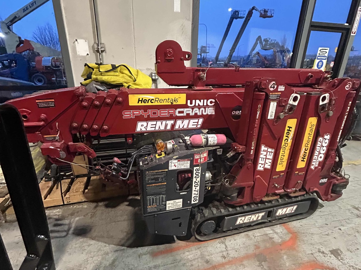 2018 SPYDERCRANE URW095S