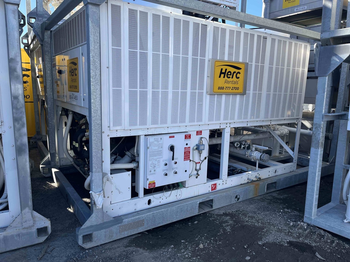 2018 Caps 60 Ton Portable Air Cooled Chiller