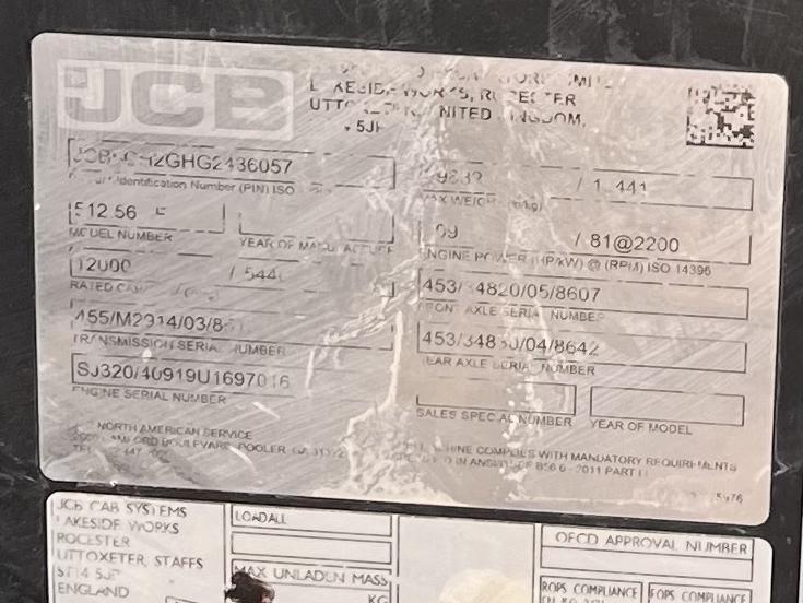 2017 JCB 512-56-8