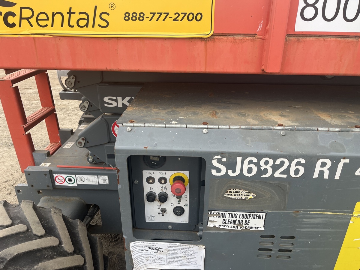 2018 Skyjack SJ-6826RT-10