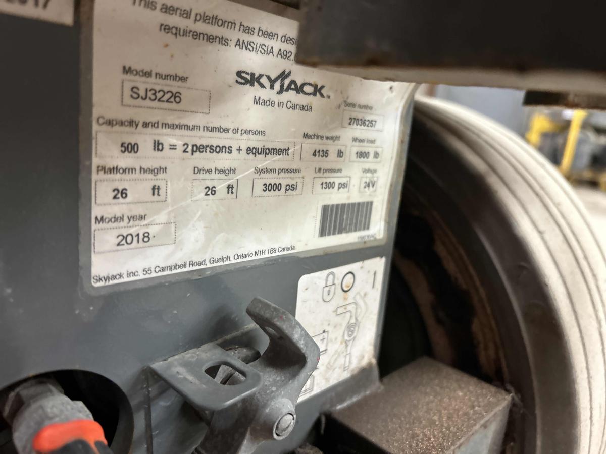 2017 Skyjack SJ3226-5