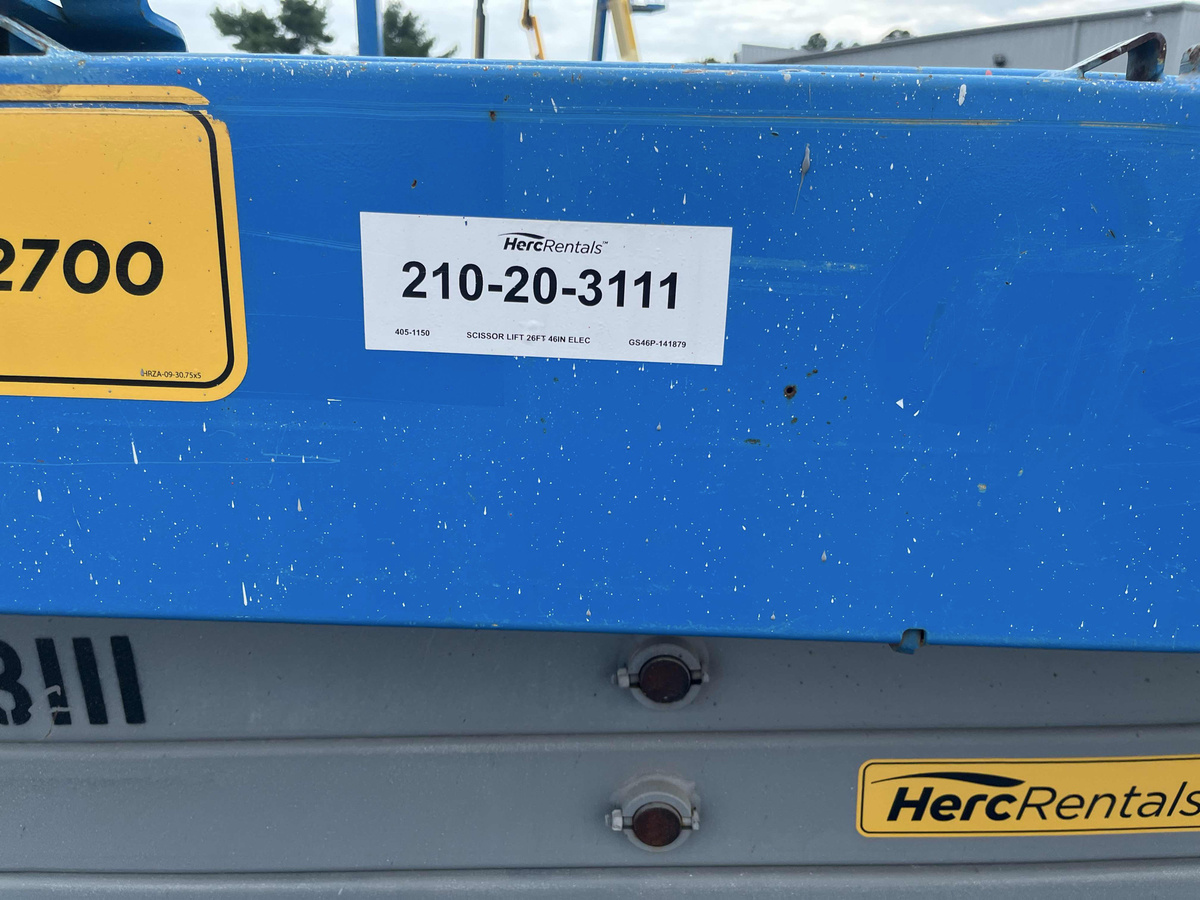 2016 Genie GS-2646-8