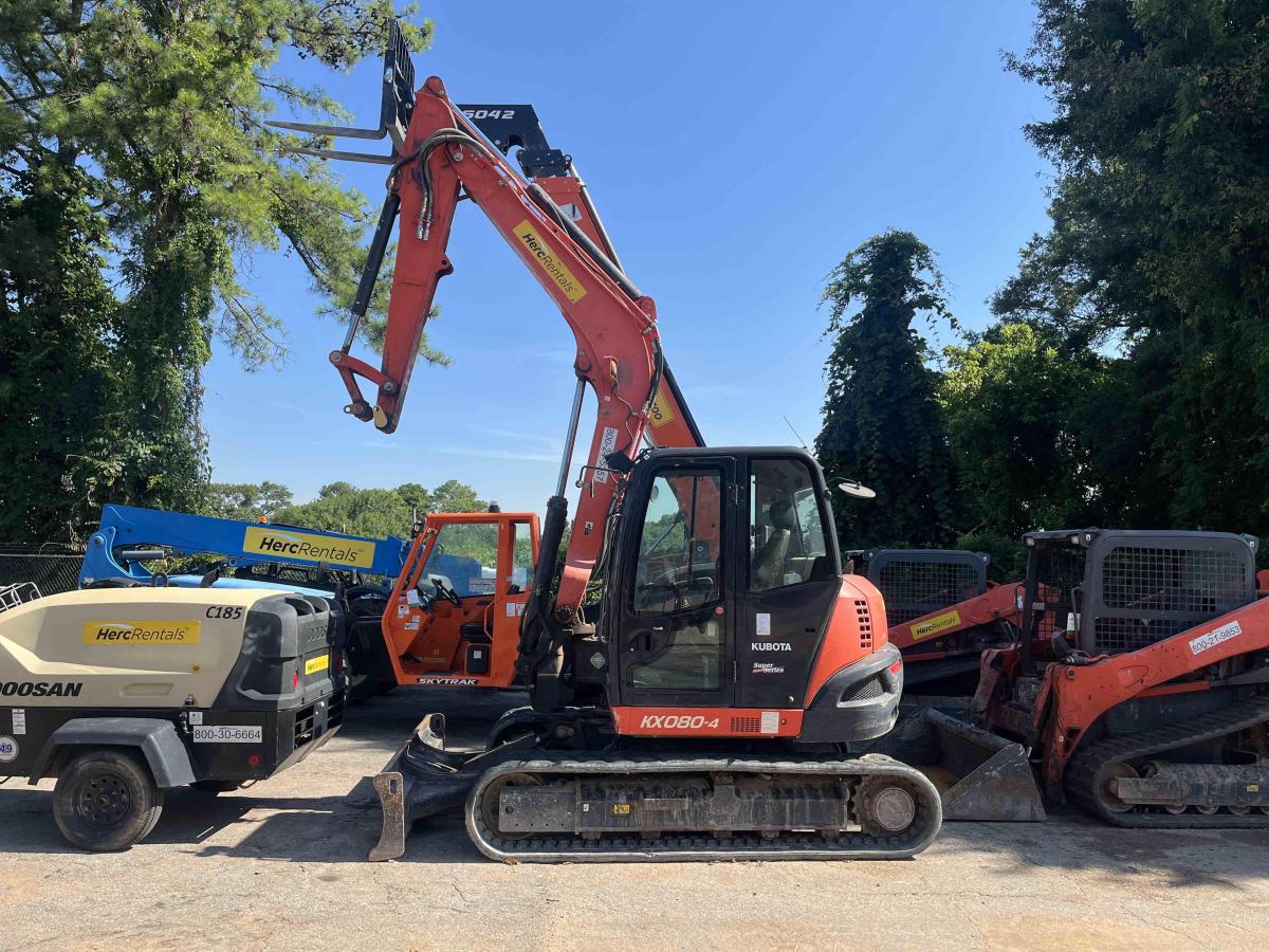 2019 Kubota KX080-4