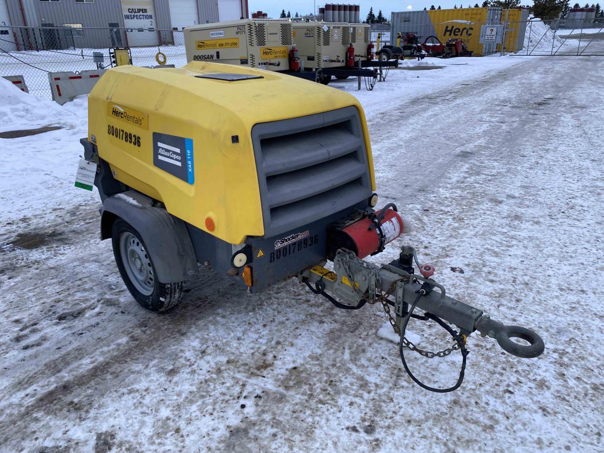 2017 Atlas Copco XAS110T4F