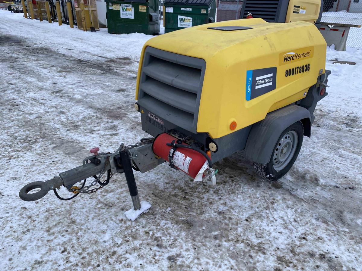 2017 Atlas Copco XAS110T4F
