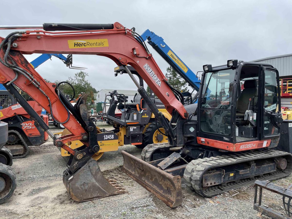 2019 Kubota KX080-4