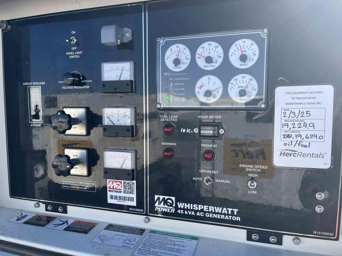 2021 Multiquip DCA-45SSU4F-6