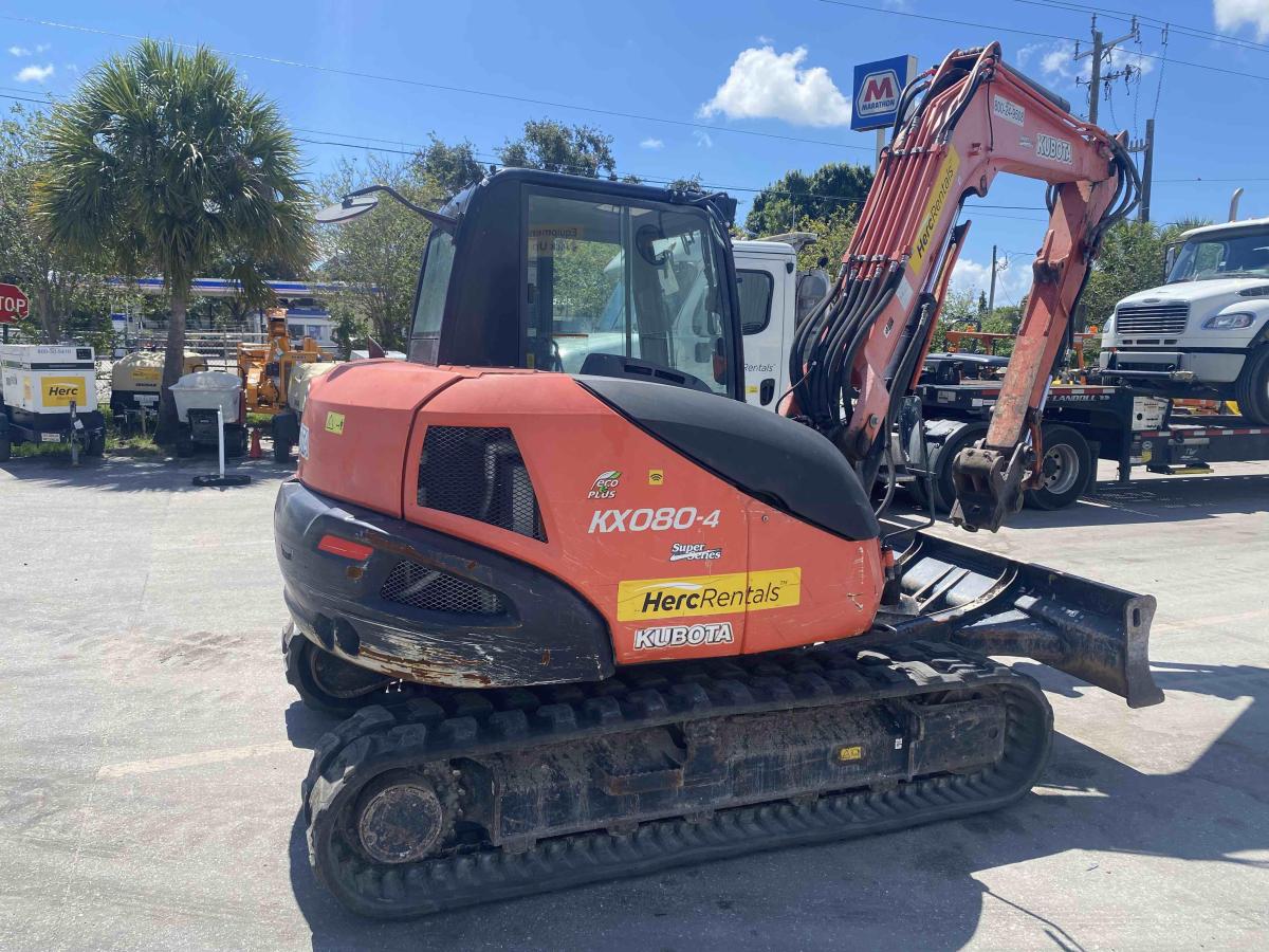 2019 Kubota KX080-4