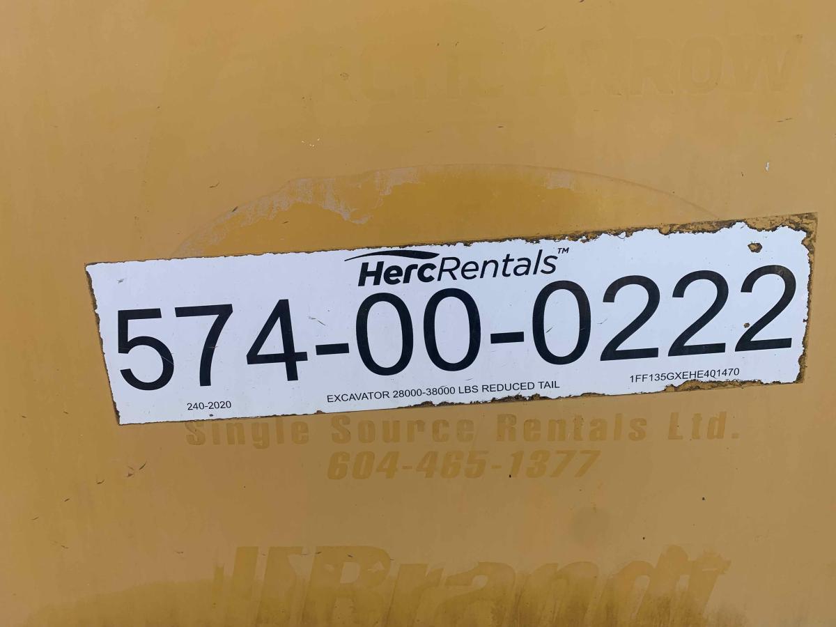 2017 John Deere 135G