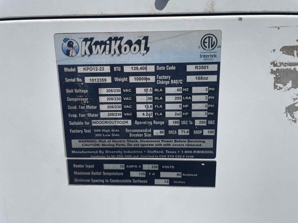 2018 KwiKool KPO12-23