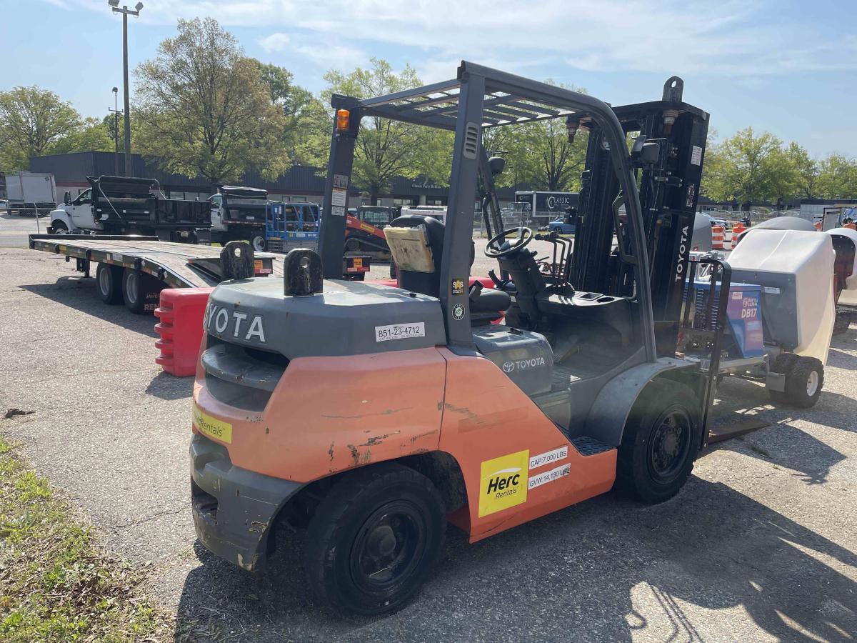 2018 Toyota 8FD35U-5