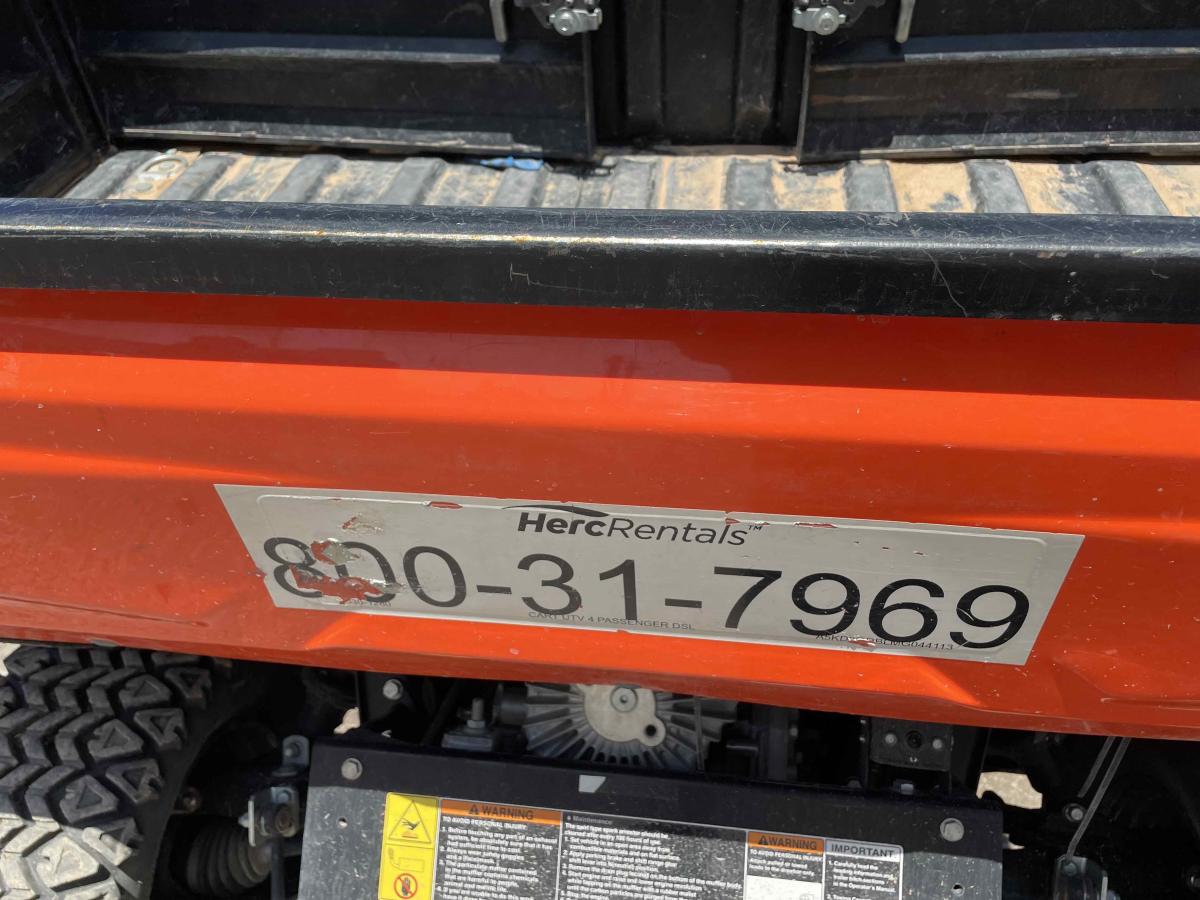 2021 Kubota RTVX1140