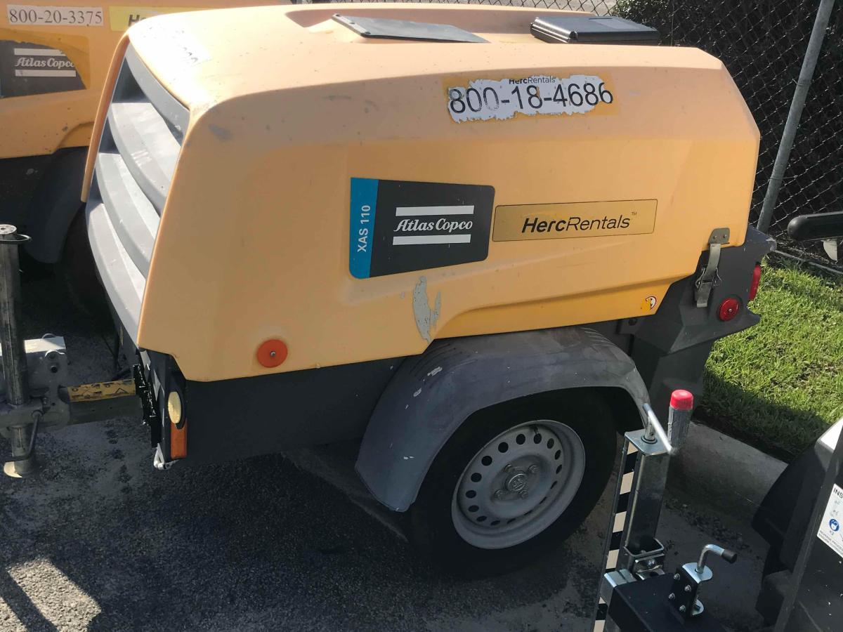 2017 Atlas Copco XAS110T4F