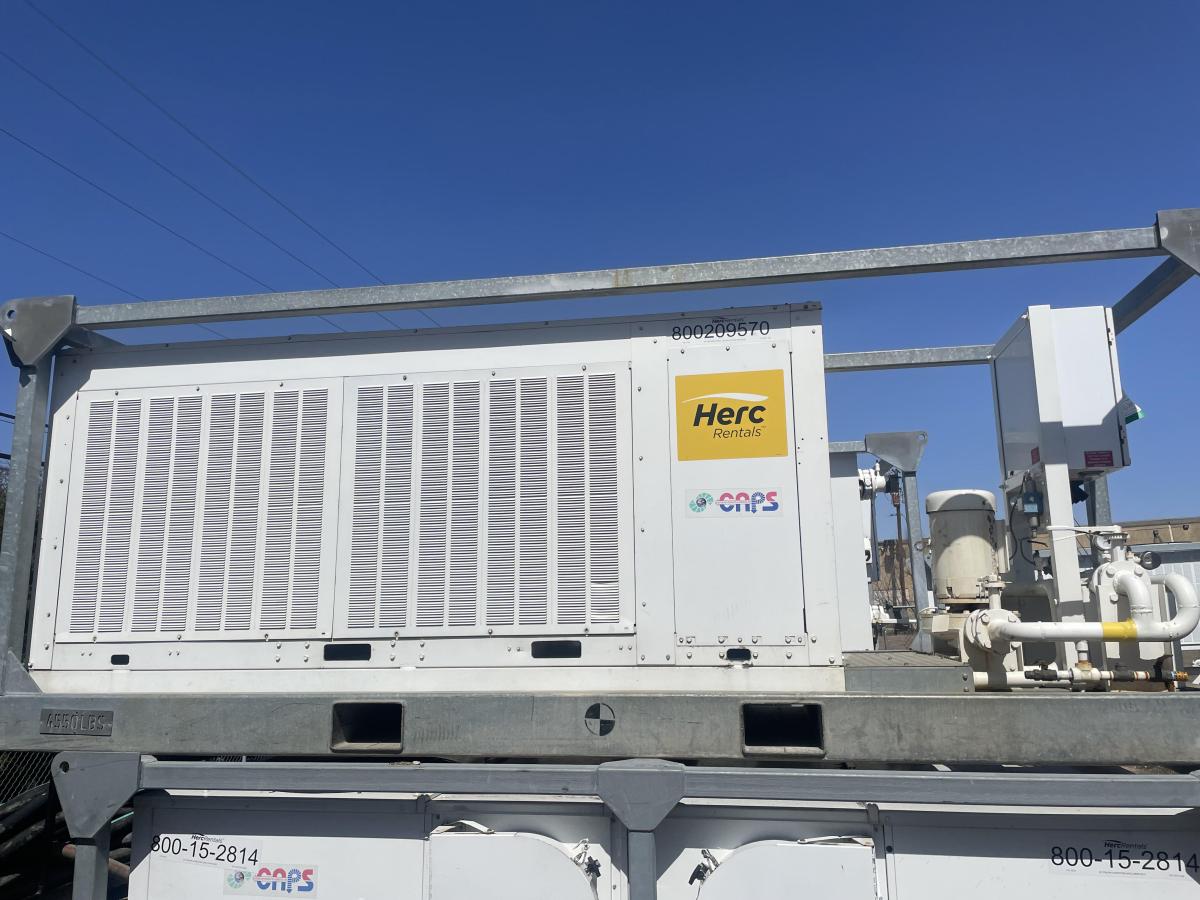 2018 Caps 30 Ton Portable Air Cooled Chiller