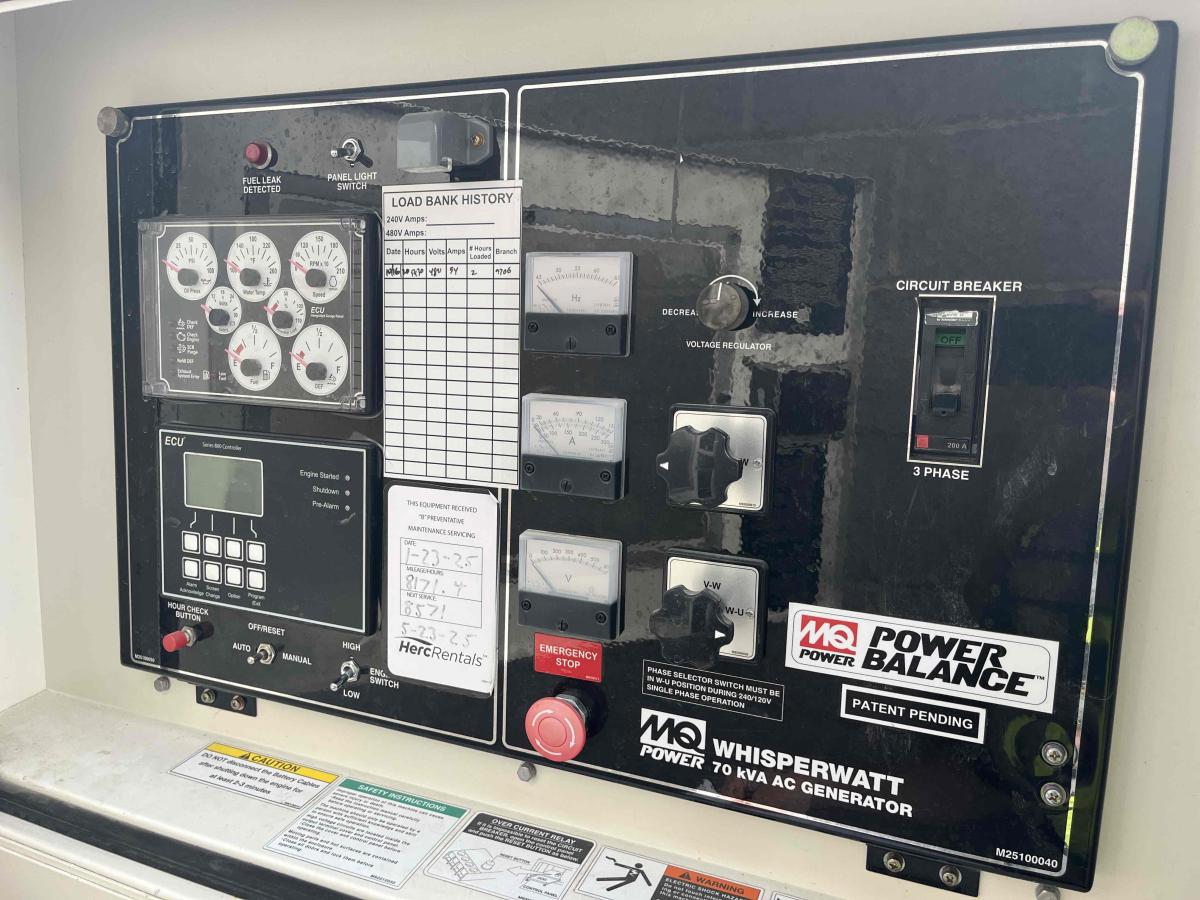 2019 Multiquip DCA-70SSU4F-5