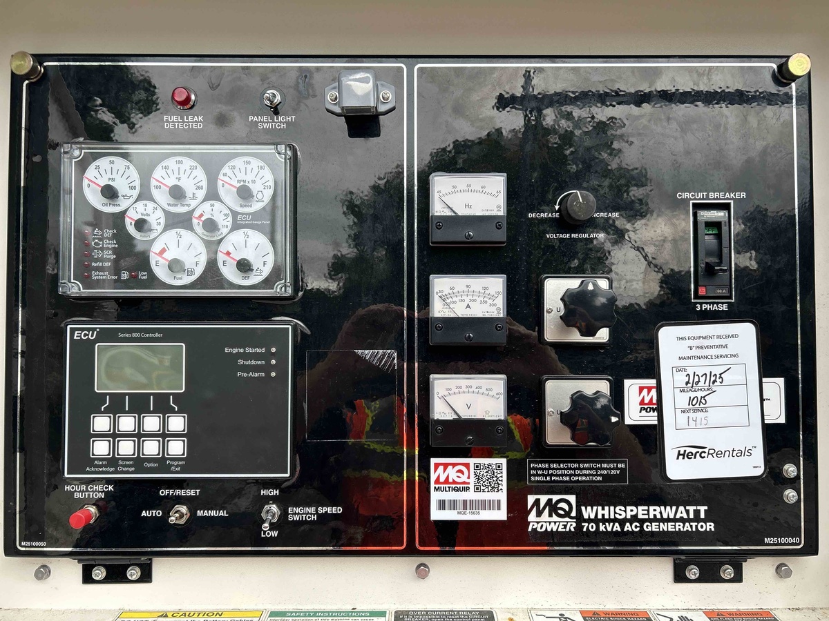 2019 Multiquip DCA-70SSU4F-5