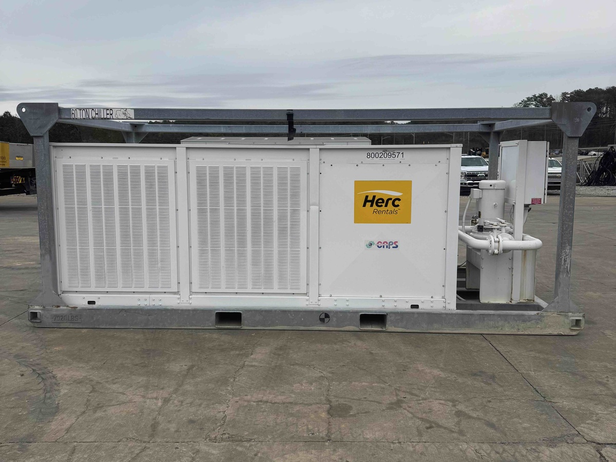 2018 Caps 60 Ton Portable Air Cooled Chiller-4