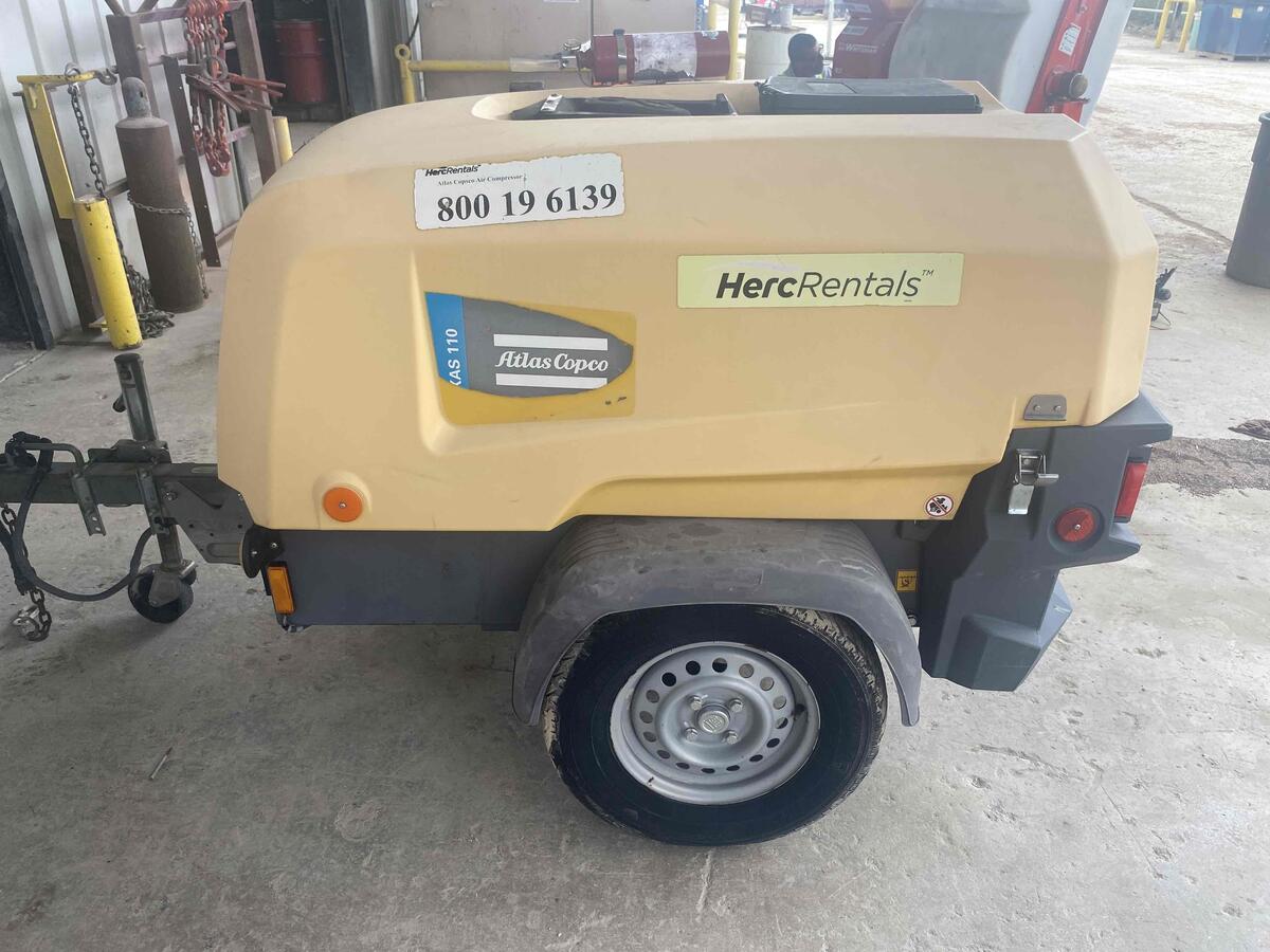 2018 Atlas Copco XAS110T4F-4