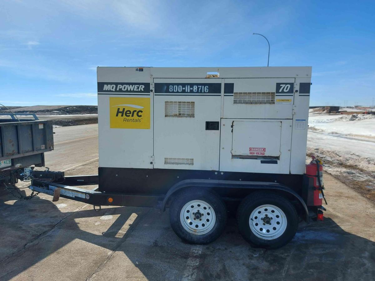 2016 Multiquip DCA70SSU4F Used Generator in SASKATOON, SK, ID225256