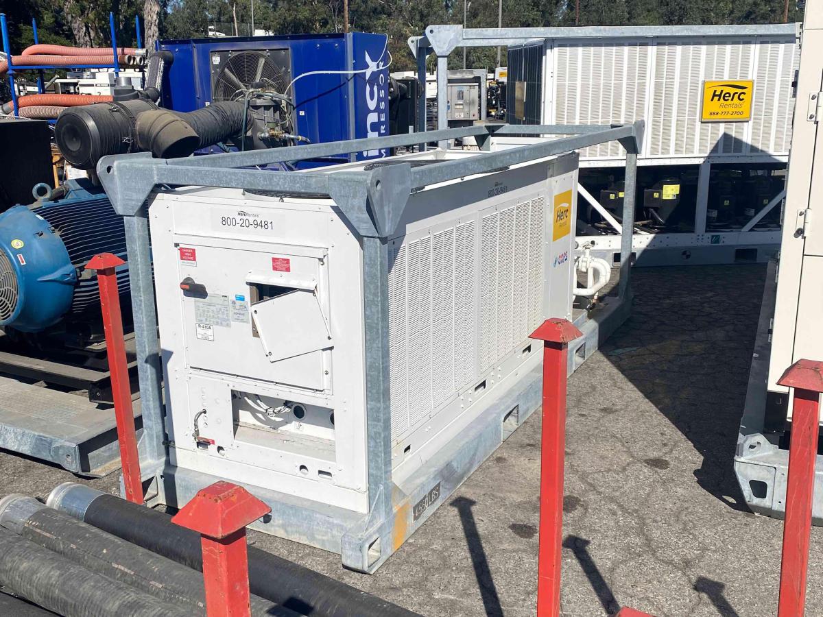 2018 Caps 30 Ton Portable Air Cooled Chiller