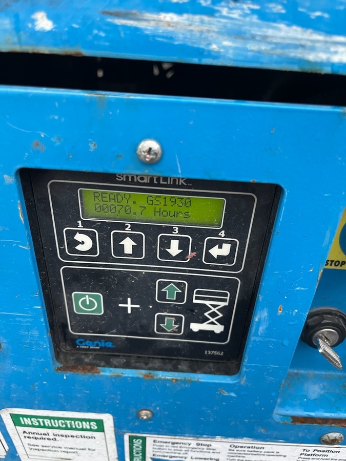 2018 Genie GS-1930-3
