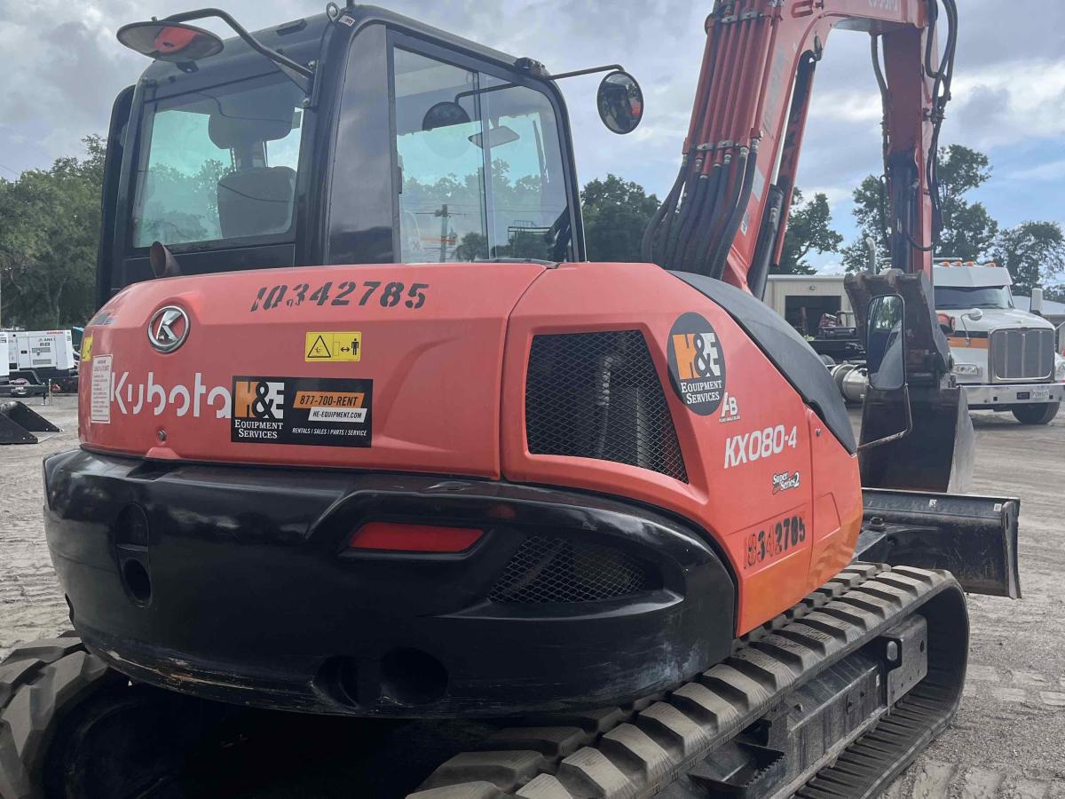 2021 Kubota KX080-4-6