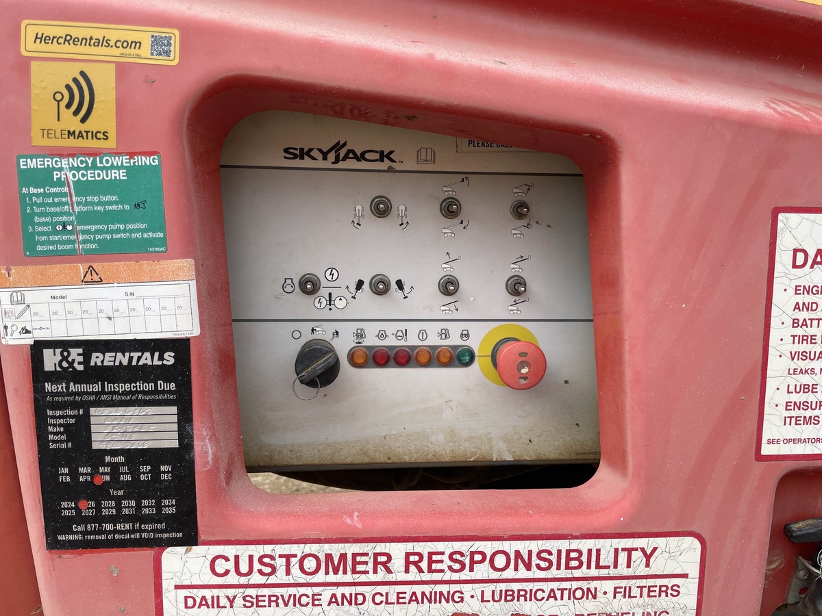 2018 Skyjack SJ45 T-8