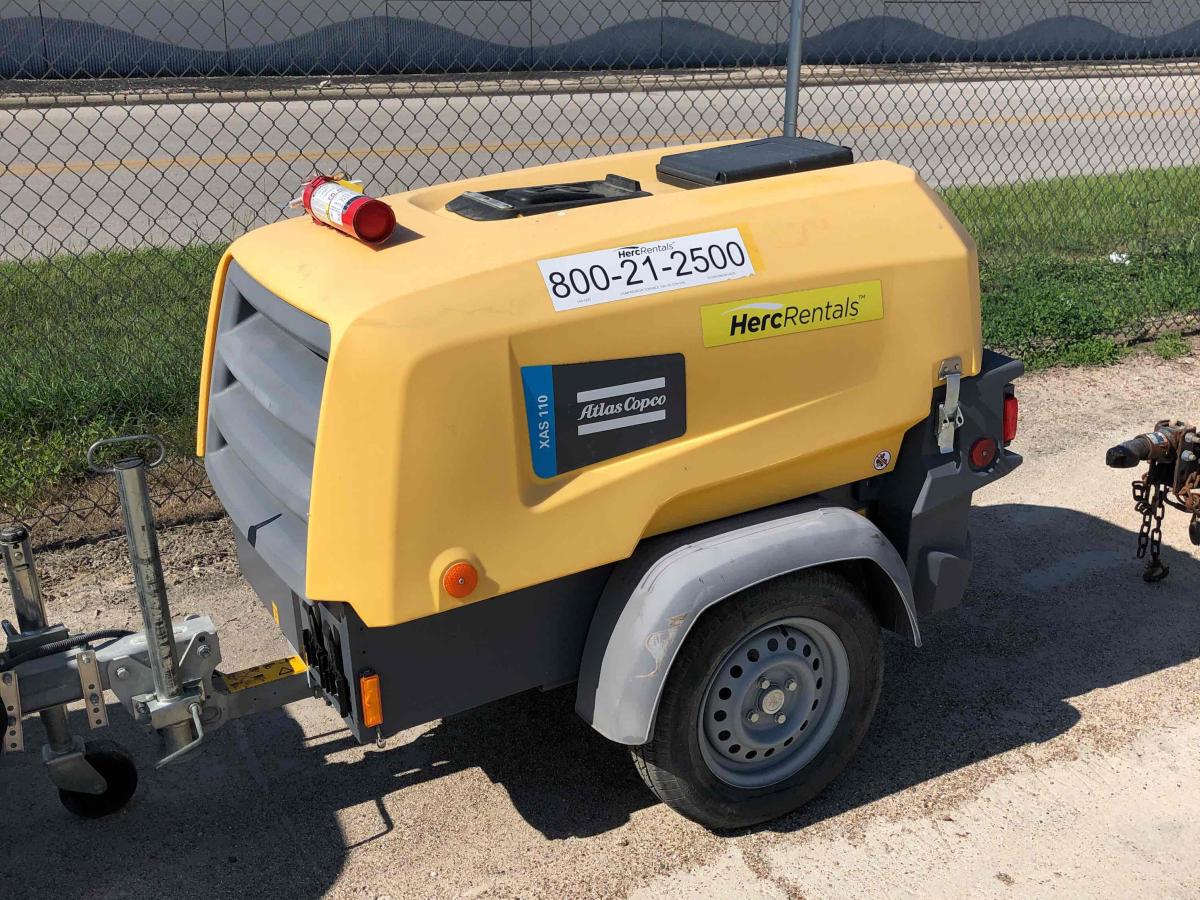 2018 Atlas Copco XAS110T4F