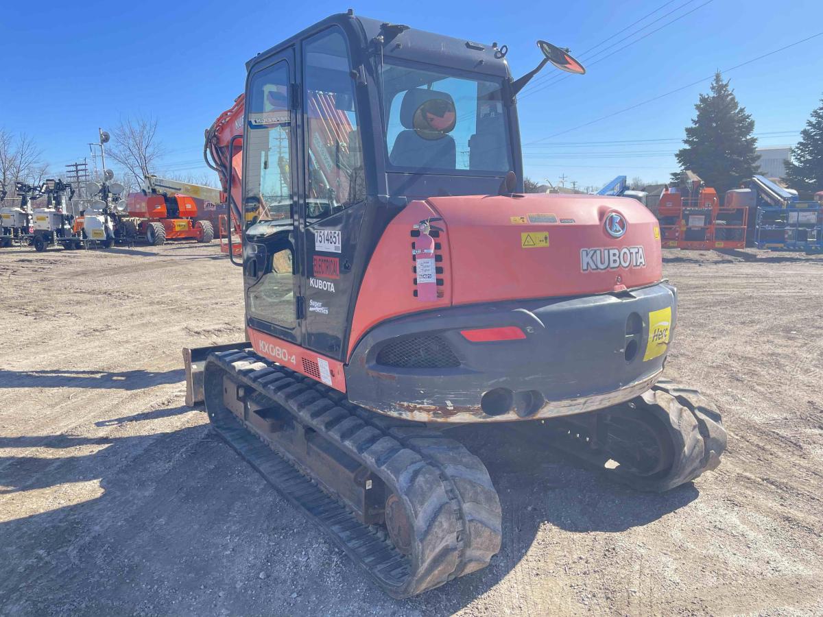 2018 Kubota KX080-4