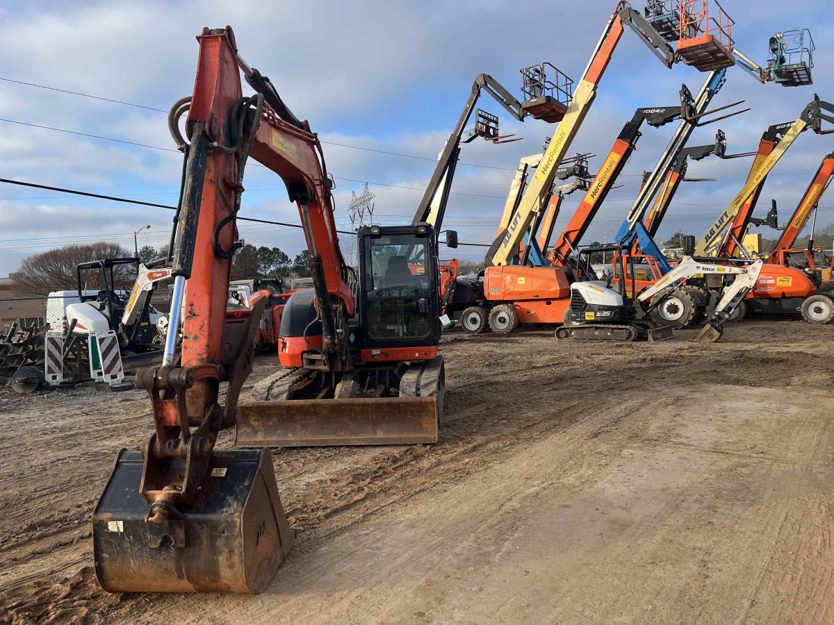 2019 Kubota KX080-4