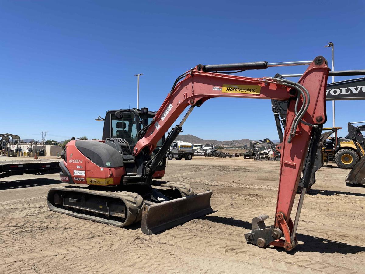 2019 Kubota KX080-4
