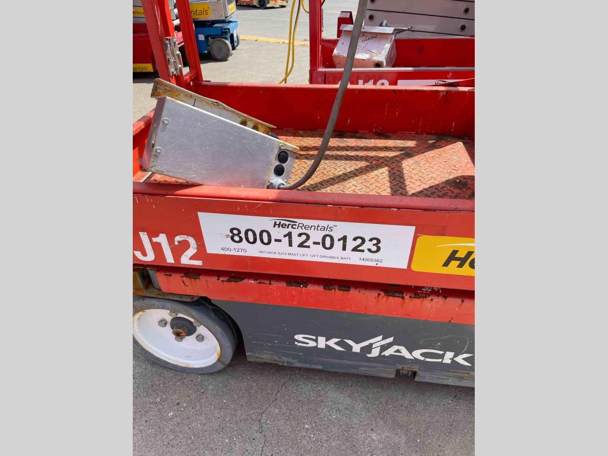 2016 Skyjack SJ12 Used Aerial Work Platform in SAN JOSE, CA, ID217786