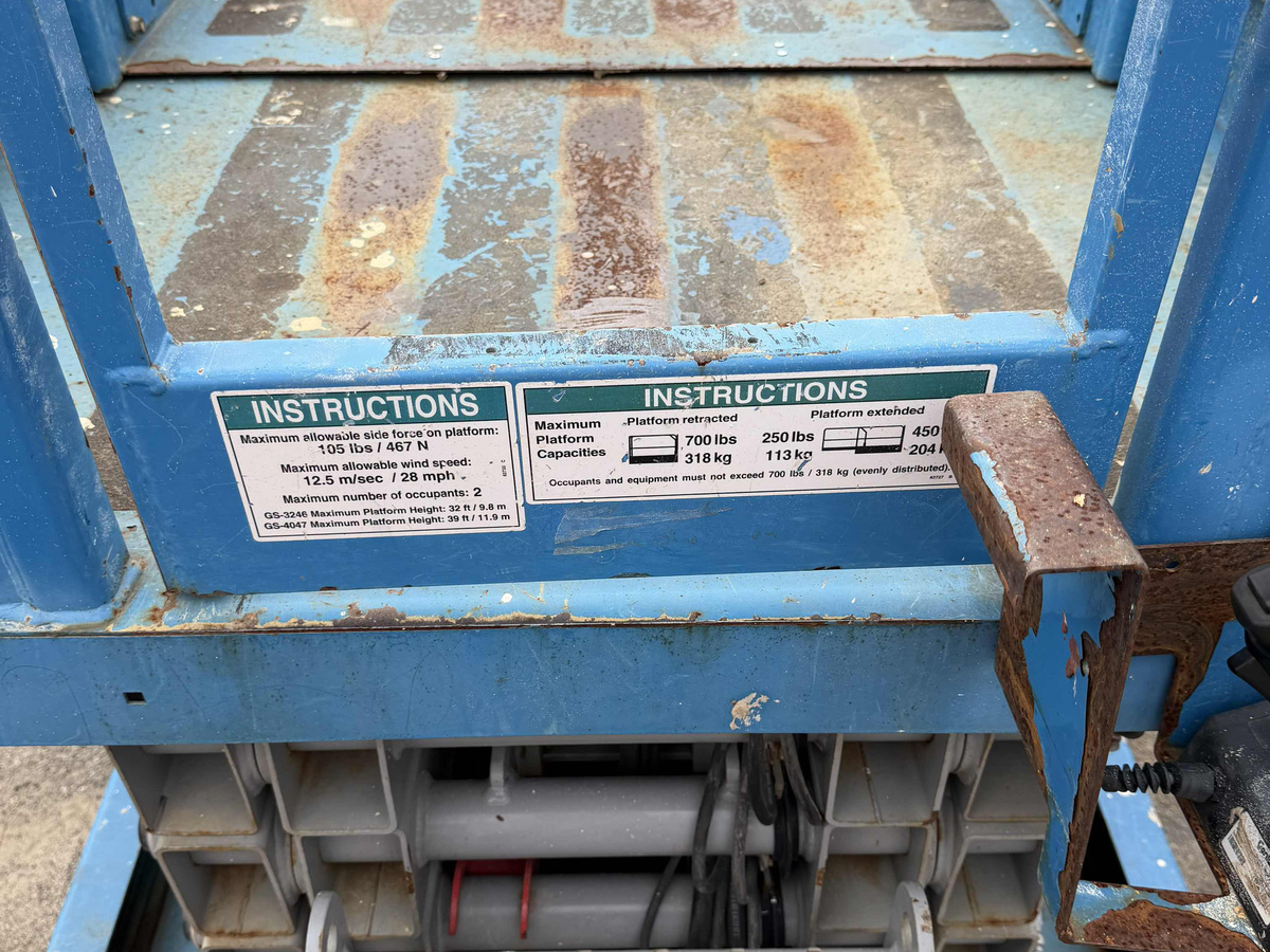 2018 Genie GS-3246-5