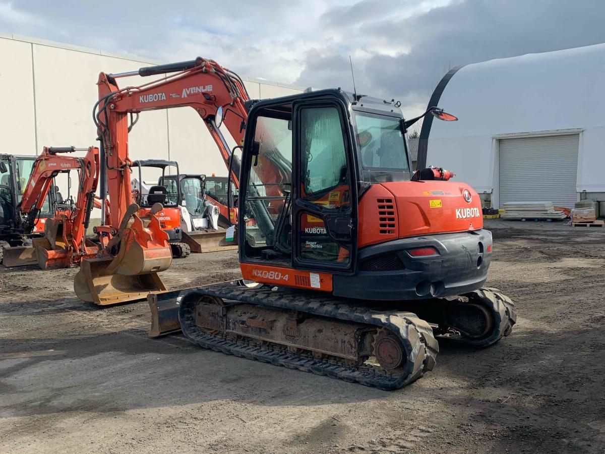 2018 Kubota KX080-4