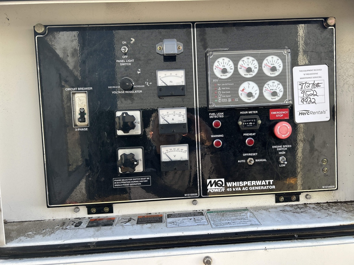 2018 Multiquip DCA-45SSU4F-5