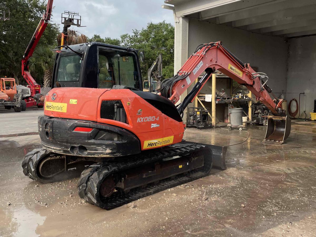 2019 Kubota KX080-4
