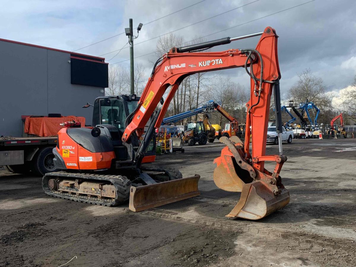 2018 Kubota KX080-4