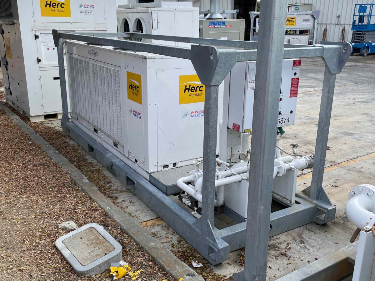 2018 Caps 30 Ton Portable Air Cooled Chiller